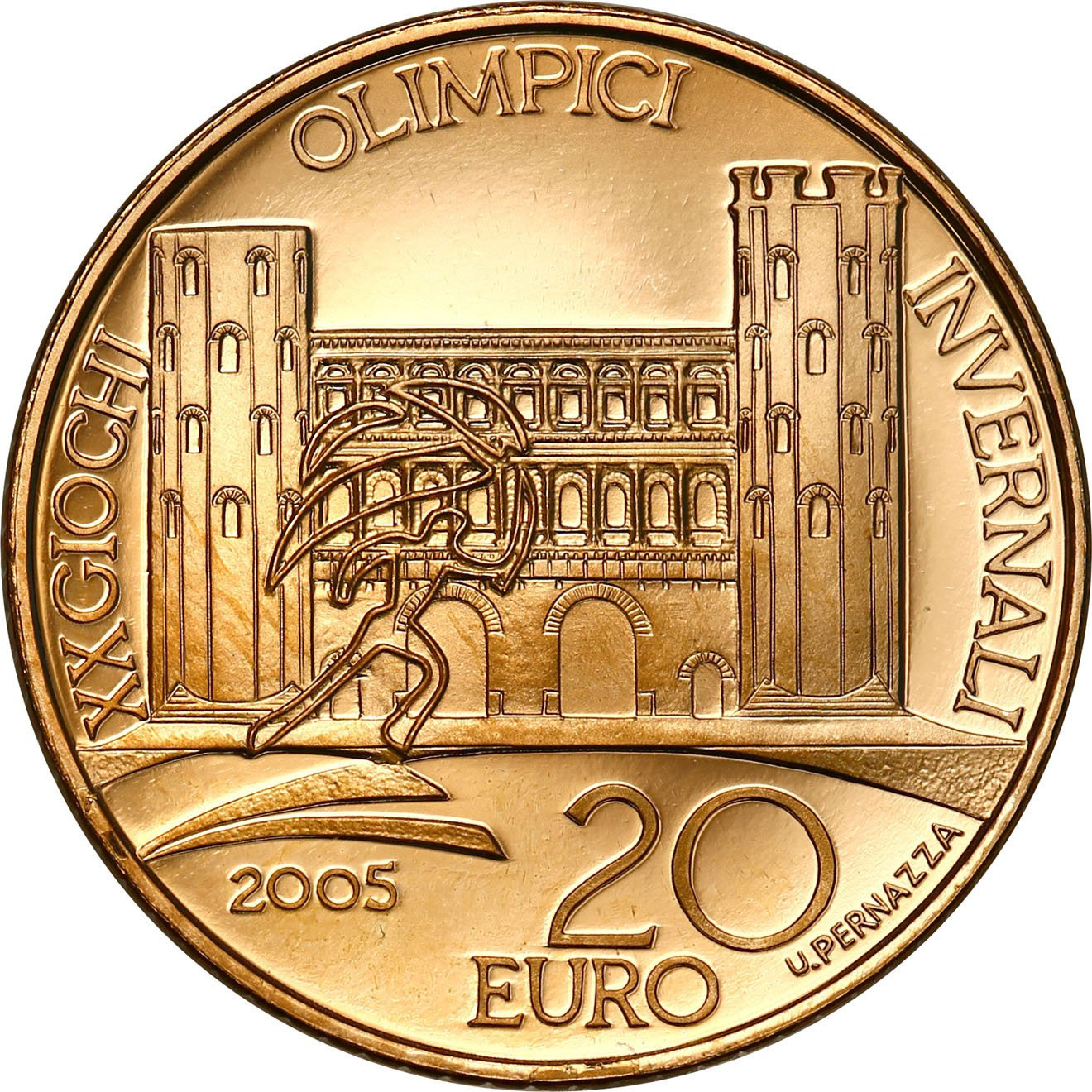 Włochy. 20 euro 2005 XX Zimowe Igrzyska Olimpijskie, Turyn